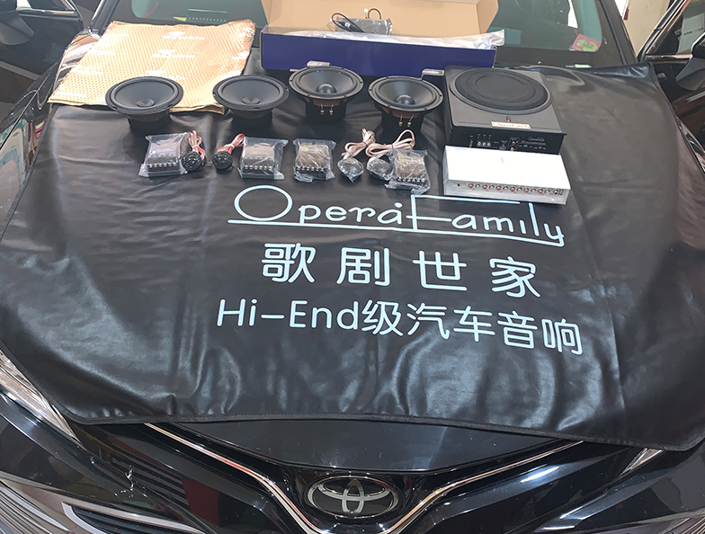 升級(jí)4.1聲道系統(tǒng)之后，豐田凱美瑞車主這...