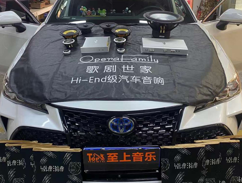 豐田亞洲龍改裝歌劇世家音響 帶來升級版的...