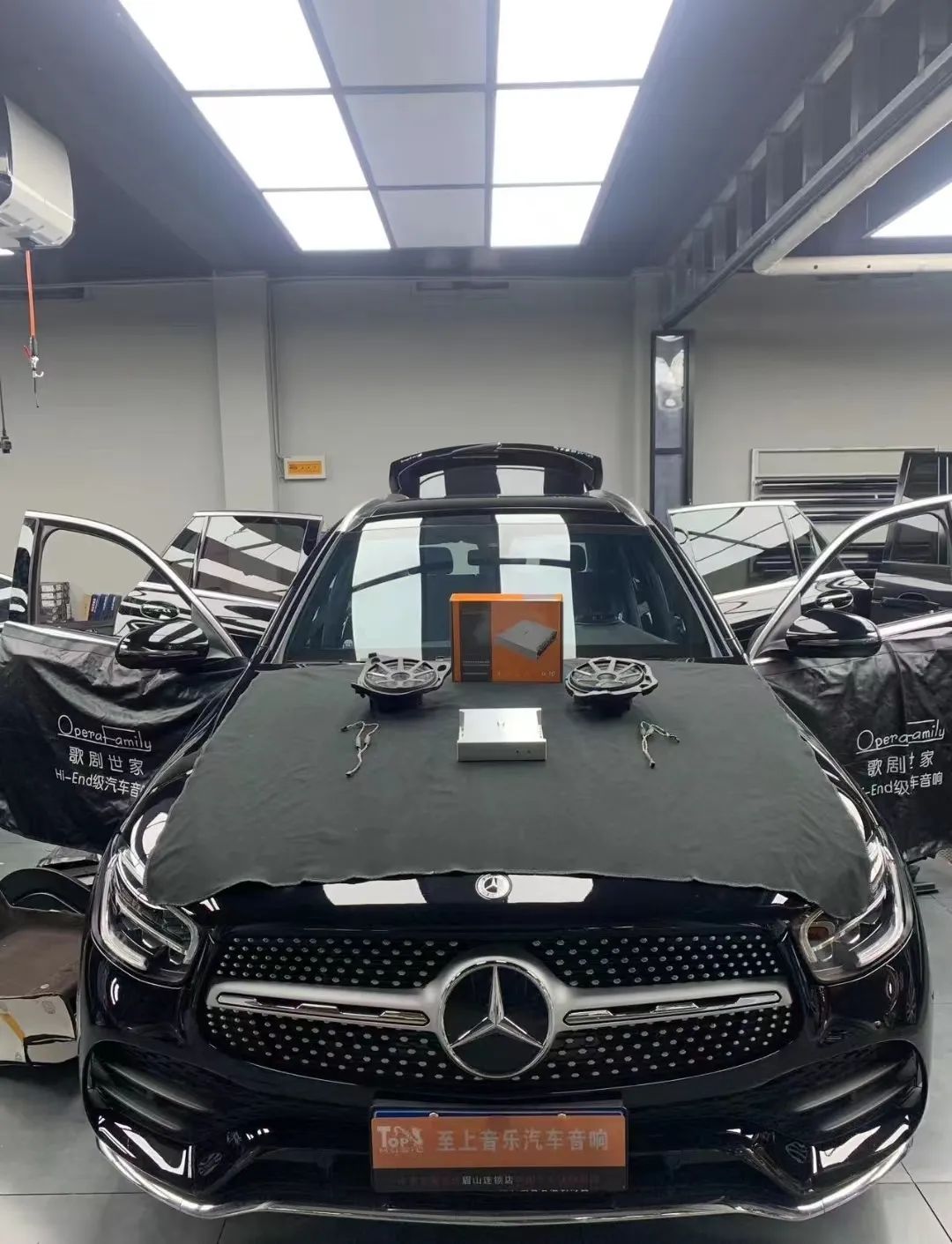 奔馳GLC音響升級,豪車配好聲音,讓你一路暢聽！
