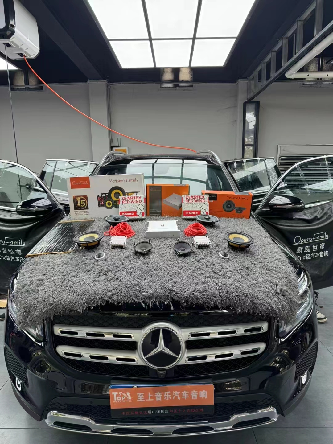 奔馳GLB200音響升級，擁抱純凈音質(zhì)！