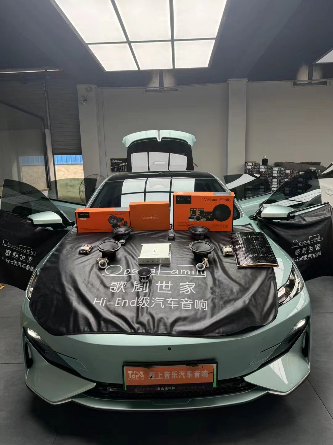 長(zhǎng)安深藍(lán)03音響隔音升級(jí)，靜謐之旅，悅耳...