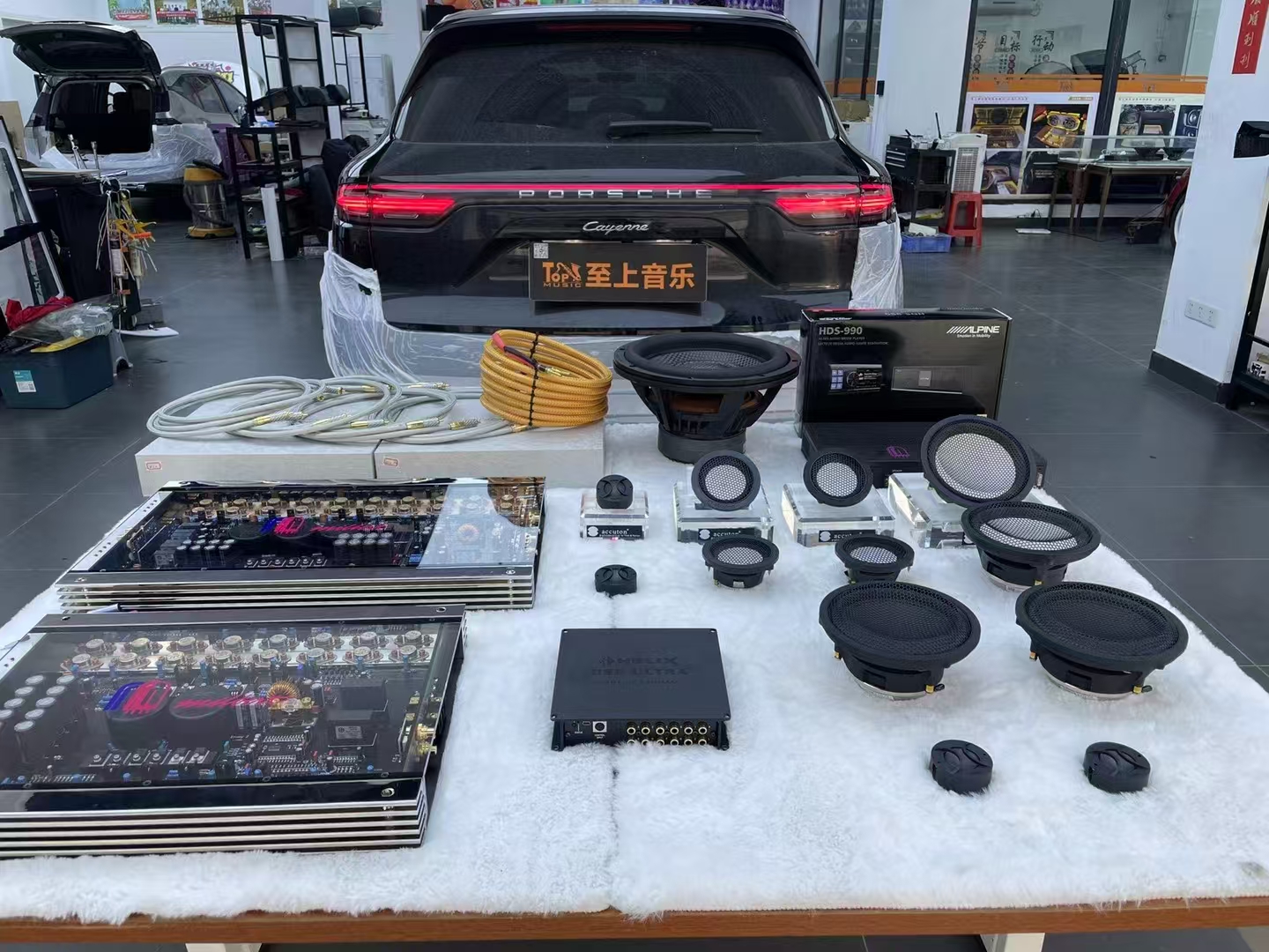 保時捷卡宴音響升級，坐享靚聲新體驗！